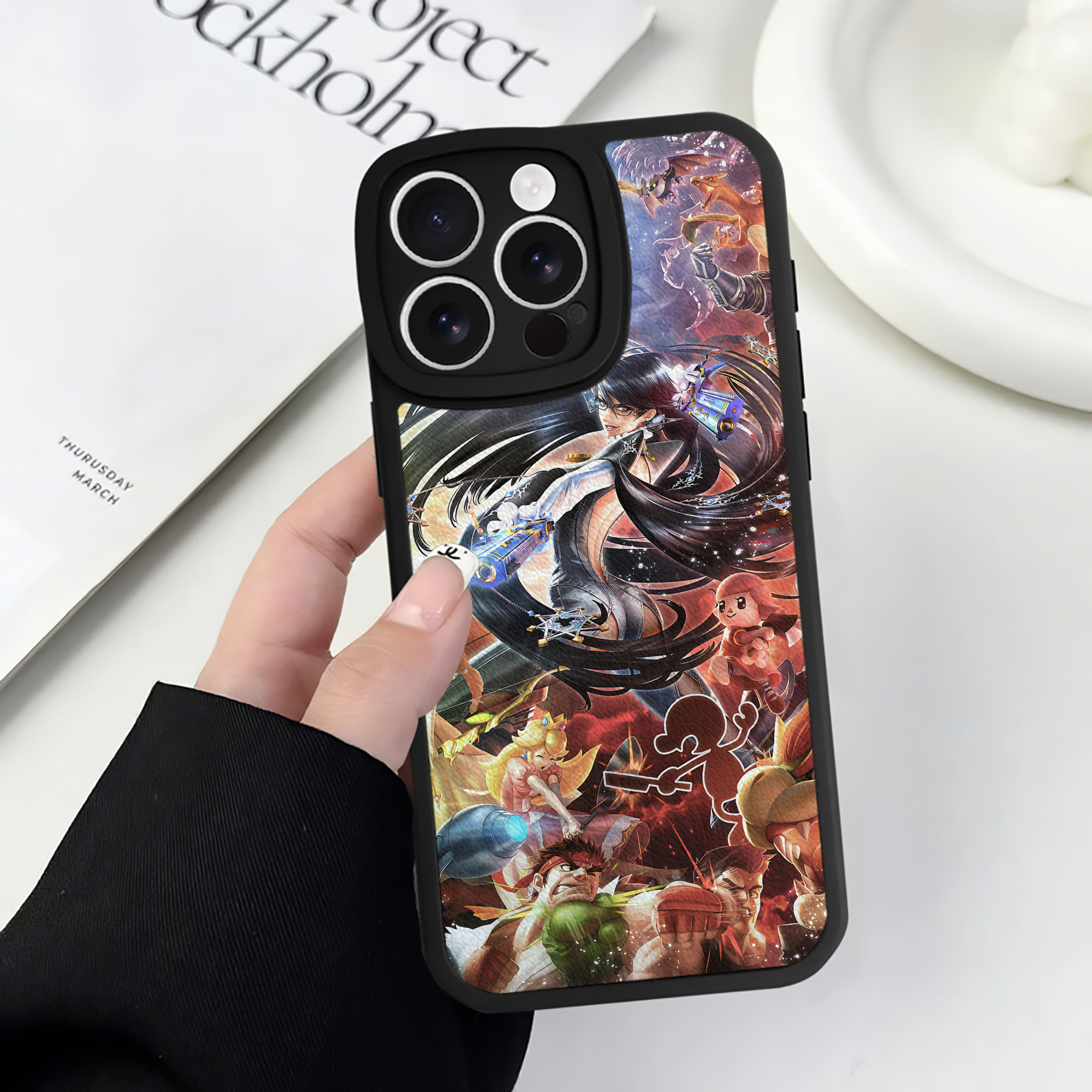 （画像用） ポケットモンスター Pokémon 【iPhone 16シリーズ対応】シリコンスマホケース（レザー調） 材質：シリコン